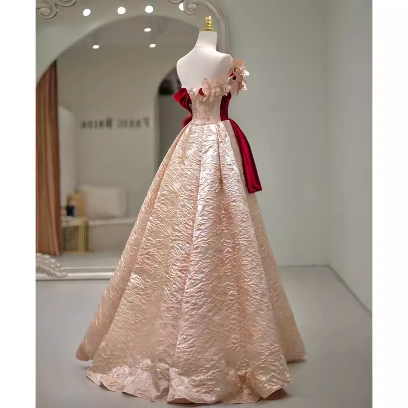 Sexy A line Sweetheart Satin Long Prom Dress