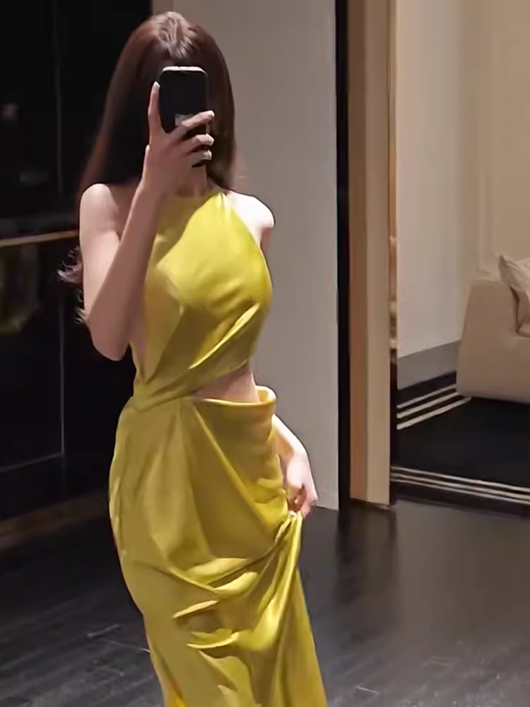 Sexy Sheath Scoop Neckline Long Prom Dresses