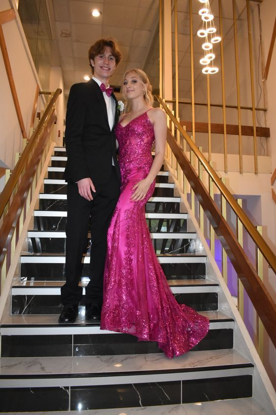 Beautiful Lace Mermaid Prom Dress Formal Party Dress Prom Dress