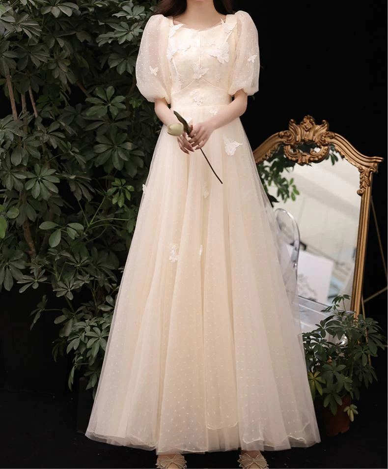 Fairycore Ethereal Butterfly Fairy Prom Evening Dress