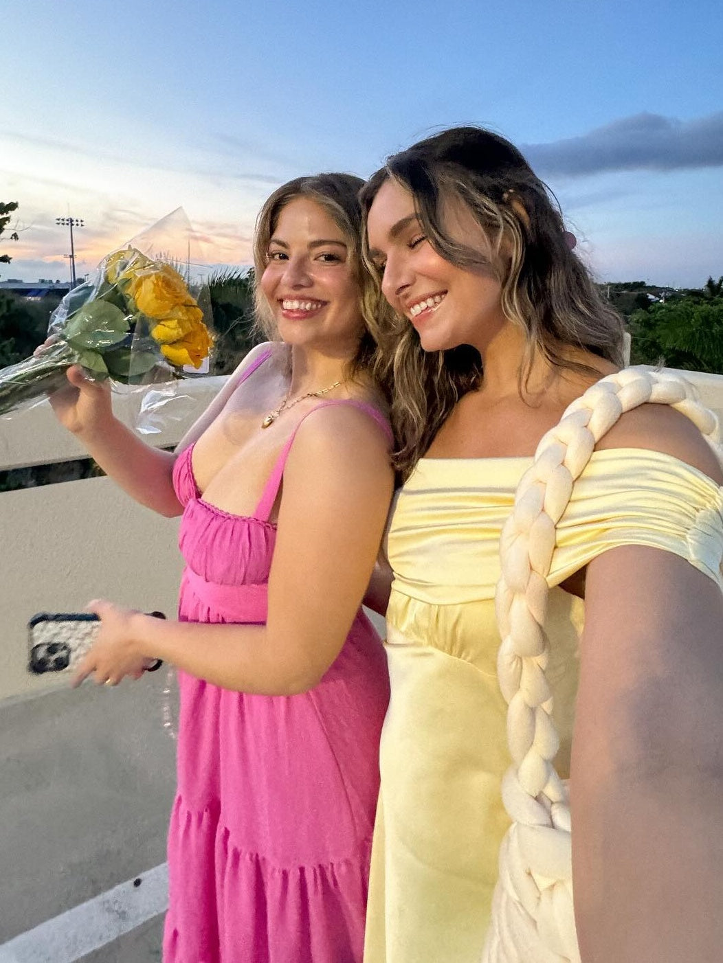 Cute A Line Off the Shoulder Yellow Satin Short Homecoming Dress