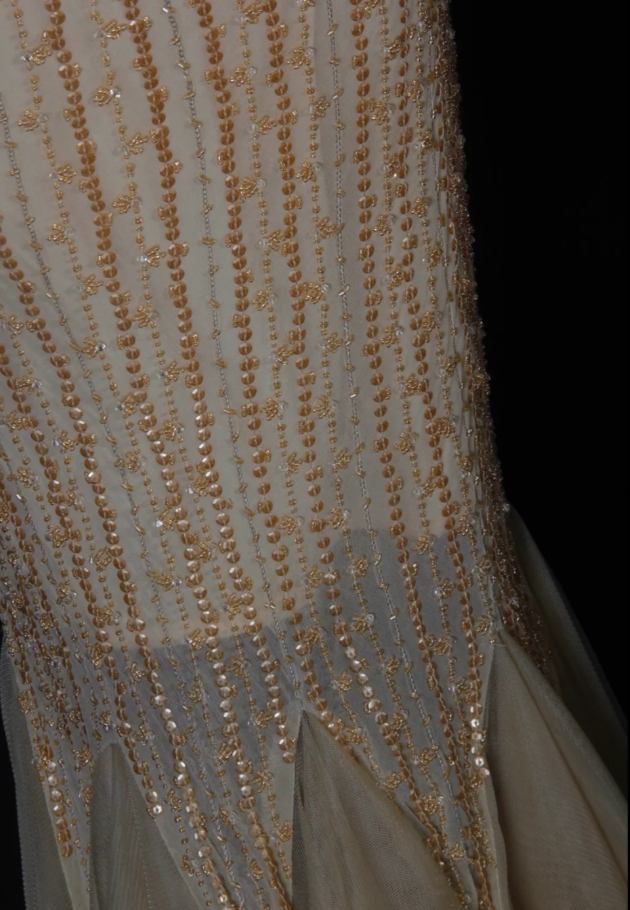 Classy Yellow Spaghetti Straps Chiffon Beaded Mermaid Long Party Dress Formal Birthday Evening Dress