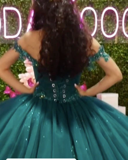 Emerald Green Quinceanera Dresses Sweet 16 Dress Charming Birthday Dress