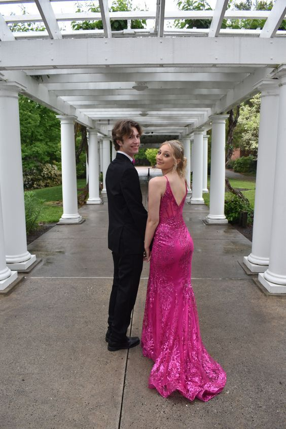 Beautiful Lace Mermaid Prom Dress Formal Party Dress Prom Dress