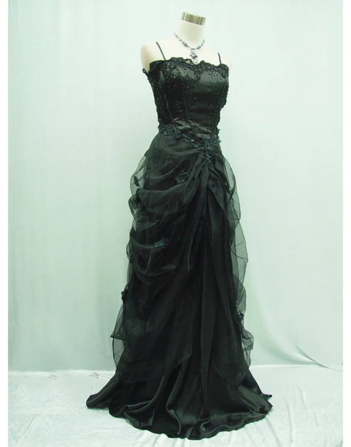Sexy Spaghetti Straps Evening Dress Beading Prom Dress