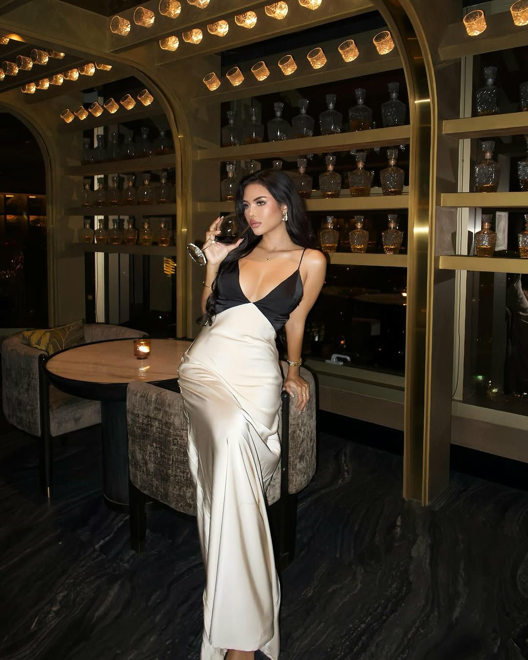 Stylish Spaghetti Straps Ivory Satin Mermaid Long Wedding Guest Dress Evening Dress