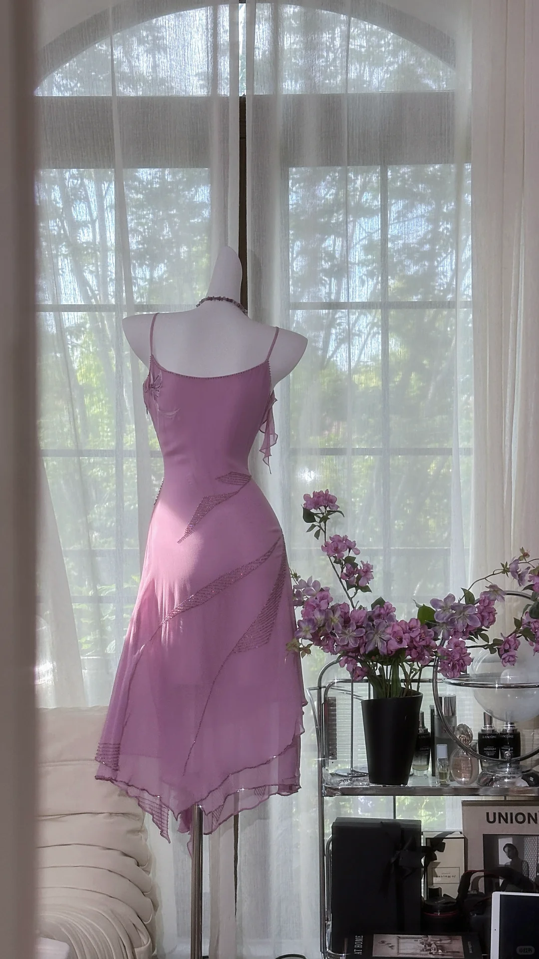 Classy Chiffon V Neck Short 18th Birthday Party Dress Purple Short Homecoming Dress