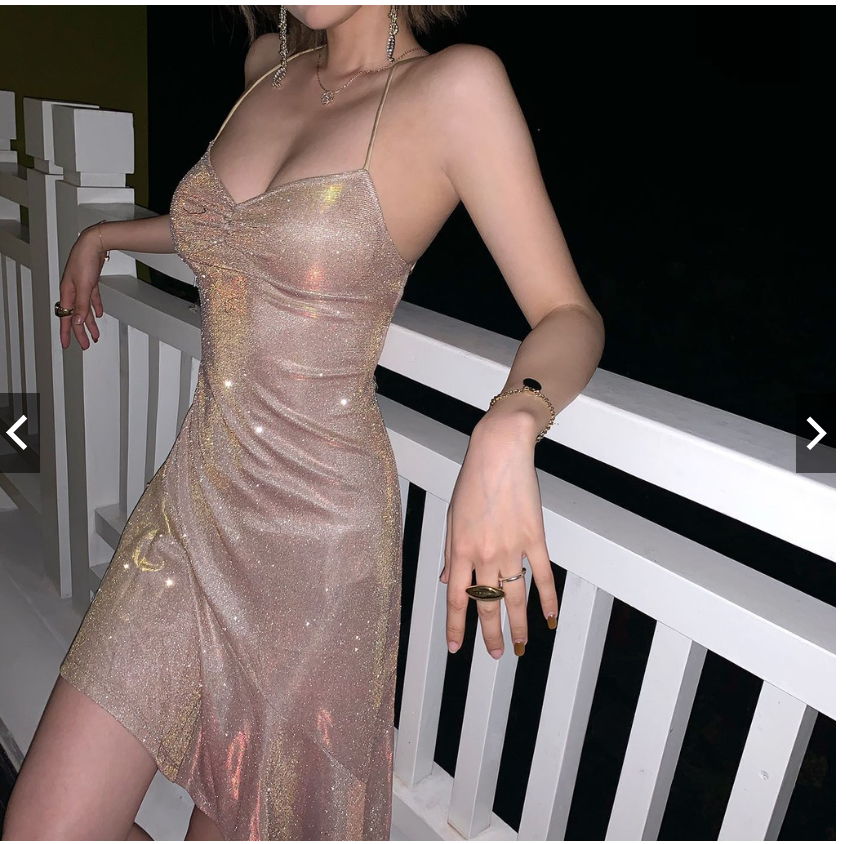 Spaghetti Straps Unique Party Dress ,Chic Homecoming Dress