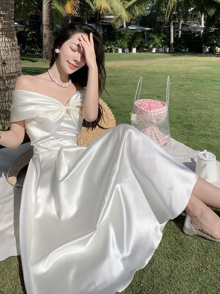 Off The Shoulder A-line Party Dress,Classy Cocktail Dress