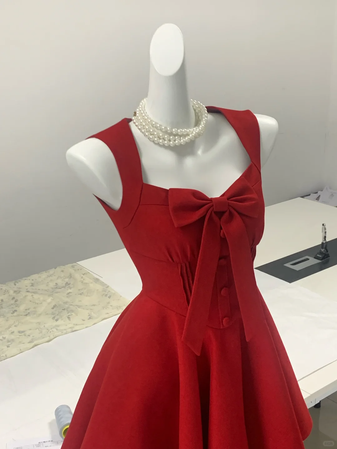 Vintage Red Satin A Line Short Birthday Outfits 7th Grade Homecoming Dress