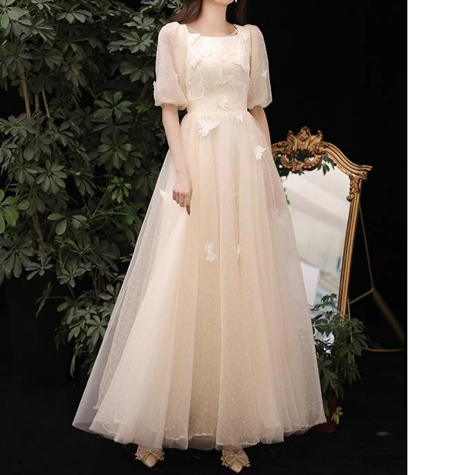 Fairycore Ethereal Butterfly Fairy Prom Evening Dress