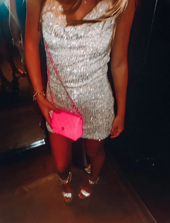 Sequins Tight Homecoming Dress