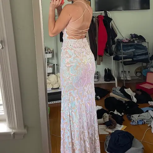 simple prom dress,modest slit evening dresses