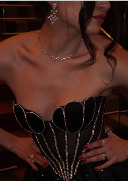 Classy Black Strapless A Line Cocktail Dress Homecoming Dress