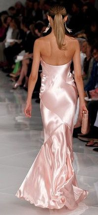 Elegant Pink Satin Long Party Evening Dress,Formal Prom Dress