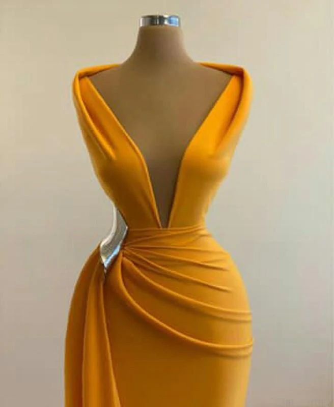 Mermaid Simple Prom Dress ,Chic Prom Dress