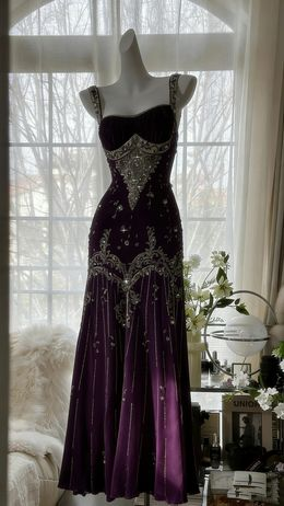 Chic Ivory Chiffon Beaded Mermaid Long Party Dress Evening Dresses