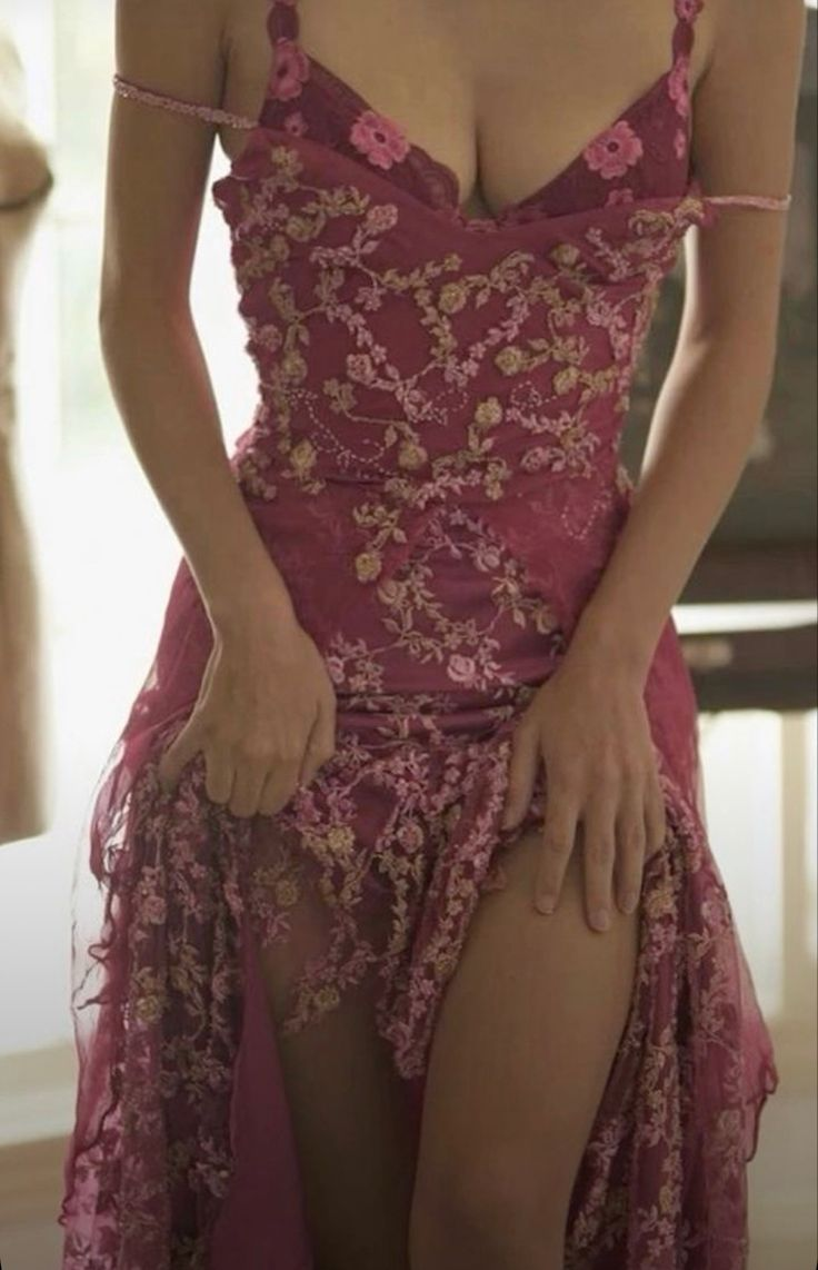 Gorgeous Straps Appliques Chiffon Evening Dress Long Prom Dress