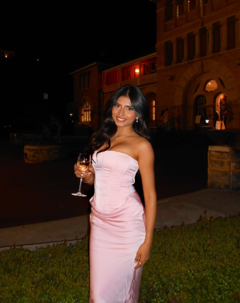 Classy Pink Strapless Satin Mermaid Bridesmaid Dress Long Wedding Guest Dress