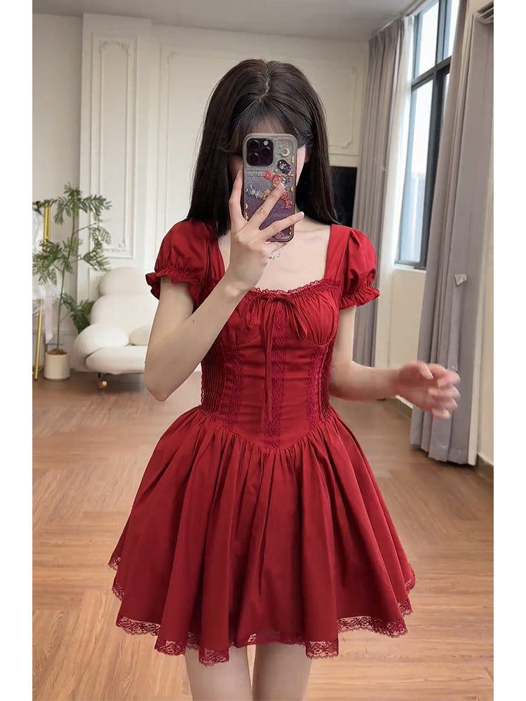 Simple A line Spaghetti Straps Short Homecoming Dresses Party Dress Birthday Outfits