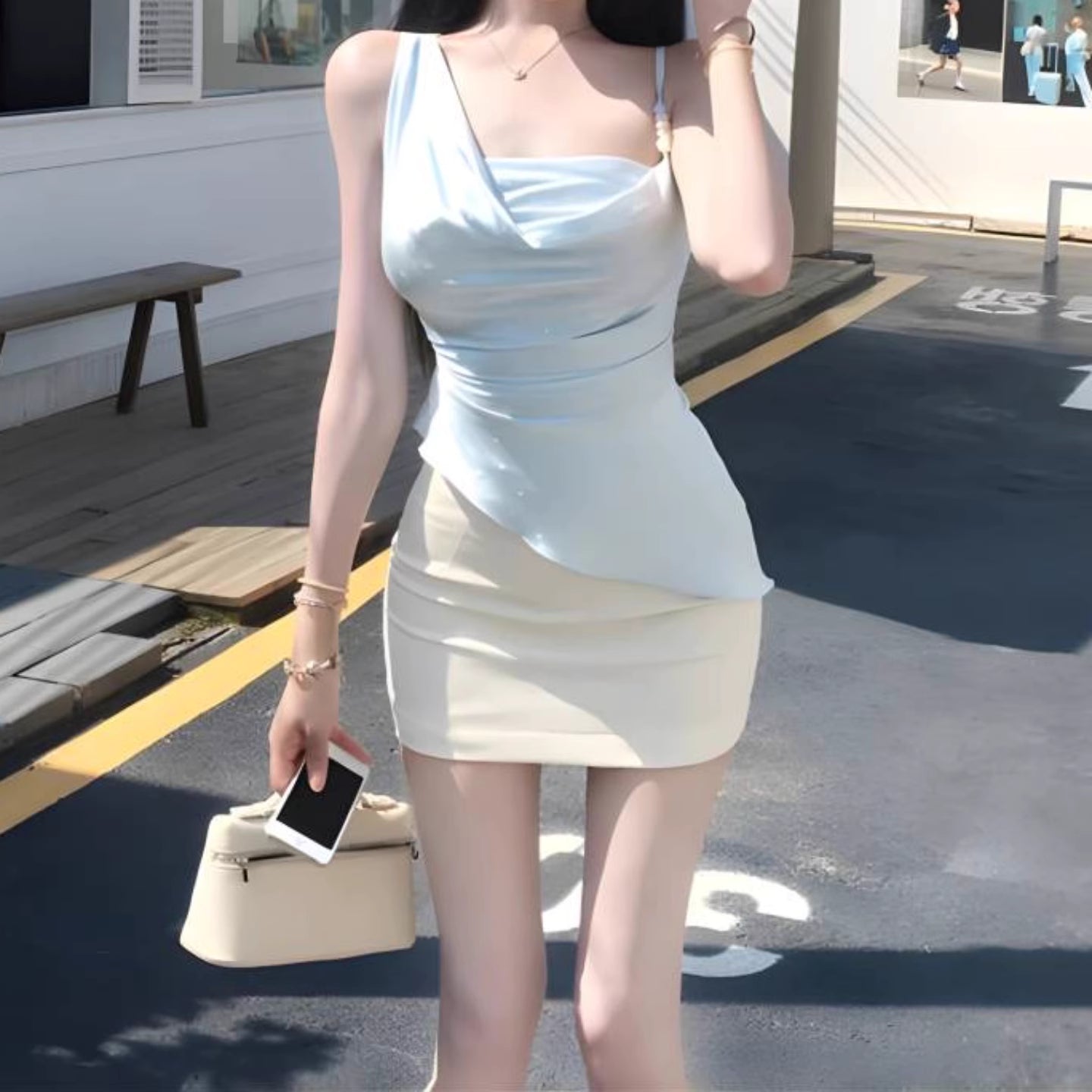 Women's casual dress 518