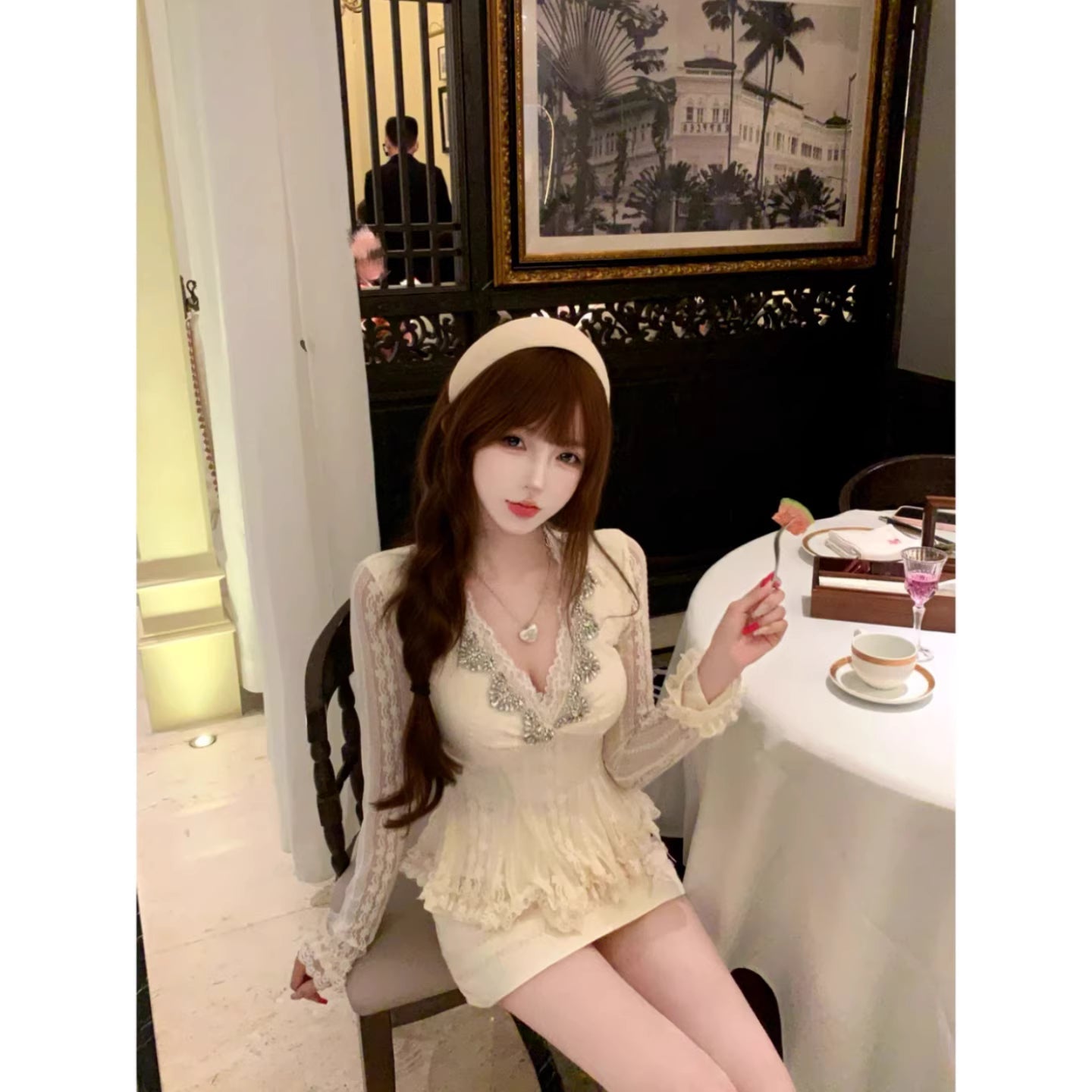 Women's casual dress 829