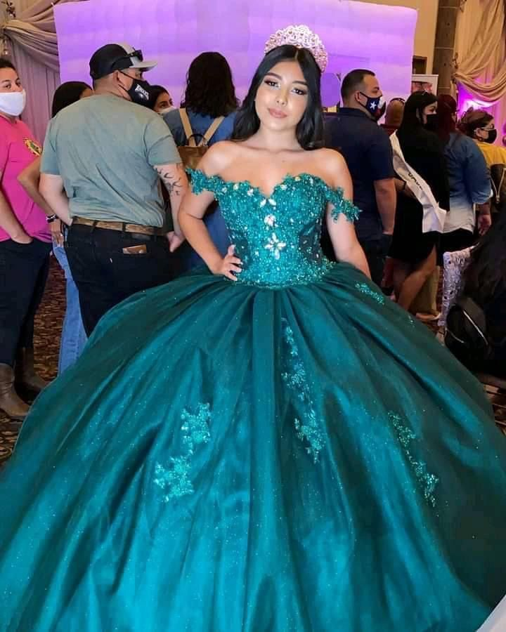 Emerald Green Quinceanera Dresses Sweet 16 Dress