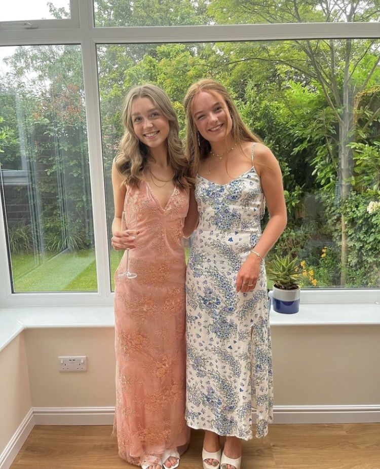 Retro Pink Slim Halter V-Neck Embroidered Satin Long Prom Dress Evening Dress Bridesmaid Dress