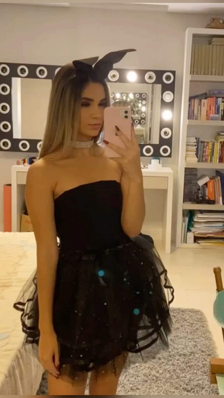 Cute Black Sleeveless Tulle A-line 17th Birthday Homecoming Dress
