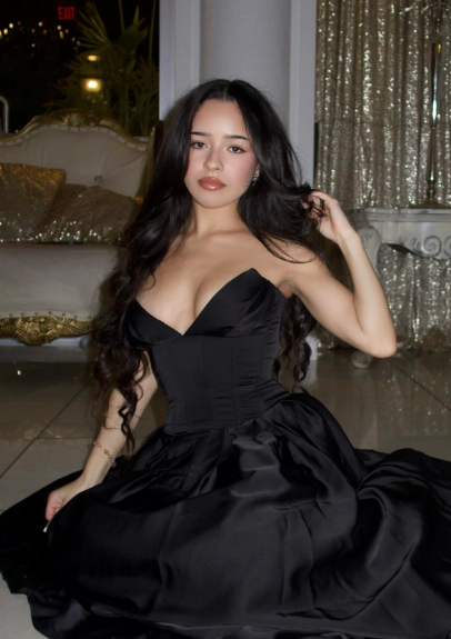 Elegant Black A-line Strapless Deep V-neck Satin Prom Dress Evening Dress