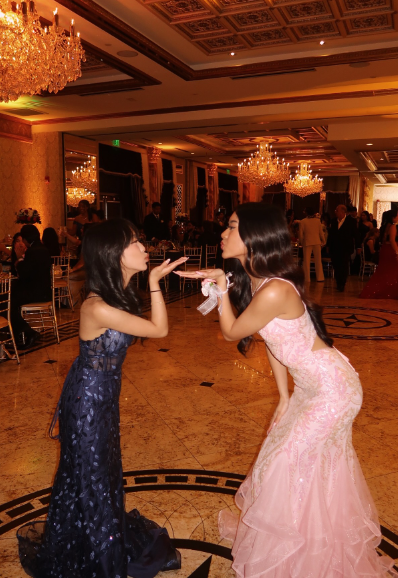 Sweet Pink Mermaid Deep V Halter Sequined Long Prom Dress Evening Dress