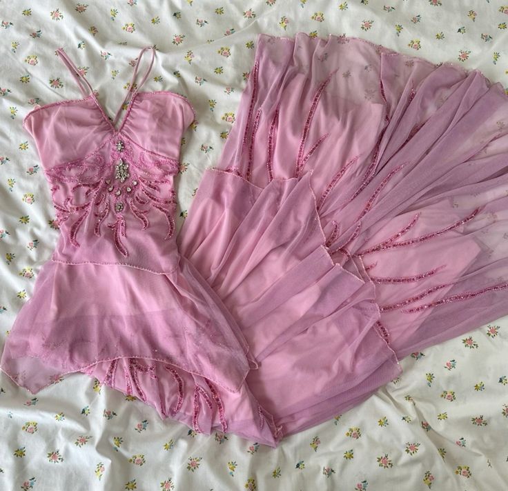 Vintage Pink Beaded Halter Neck Chiffon Long Prom Dress Evening Dress