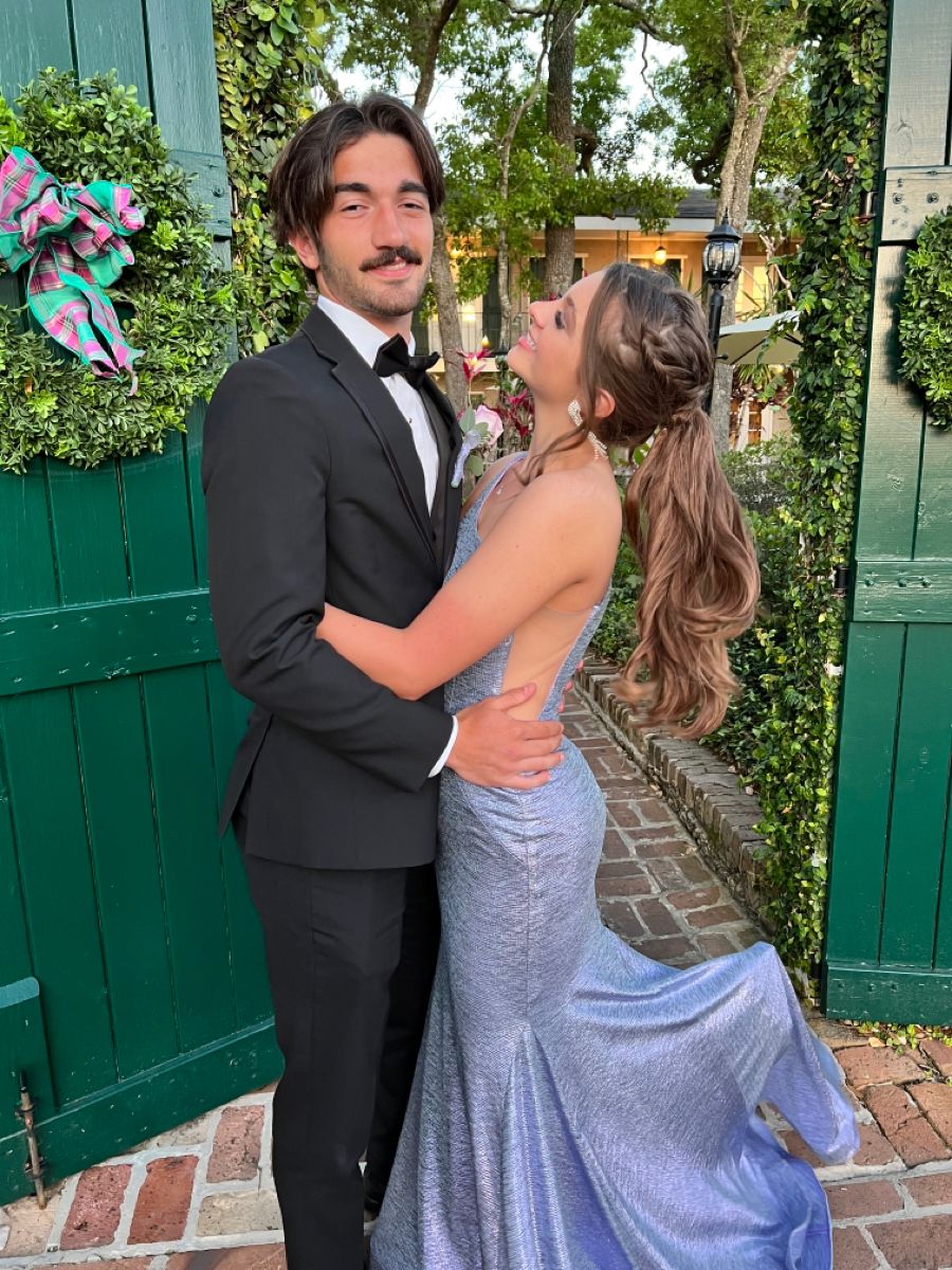 Elegant Purple Mermaid One-Shoulder Sparkling Satin Long Prom Dress Evening Dress Bridesmaid Dress