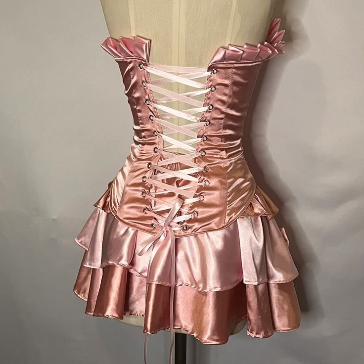 Sweet Heart Neck Pink Satin Bow 17th Birthday Homecoming Dress