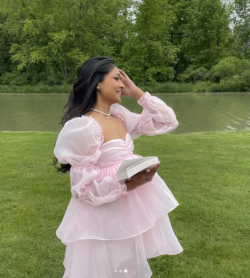 Retro Style Pink A-line Puffy Homecoming Dress,Pink Birthday Party Dress
