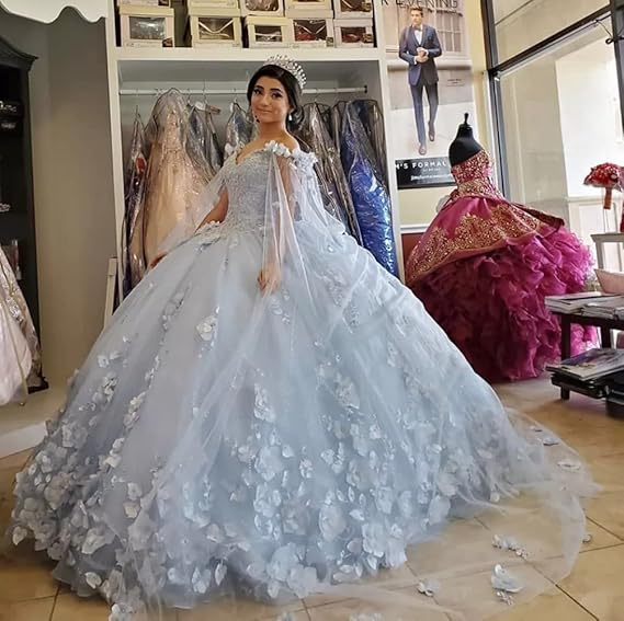 Elegant Pink Wedding dress Evening Dress, Pink Ball Gown