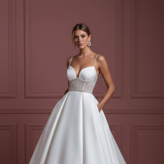Pink Wedding Dress Blush Tulle Long Romantic Princess Gown
