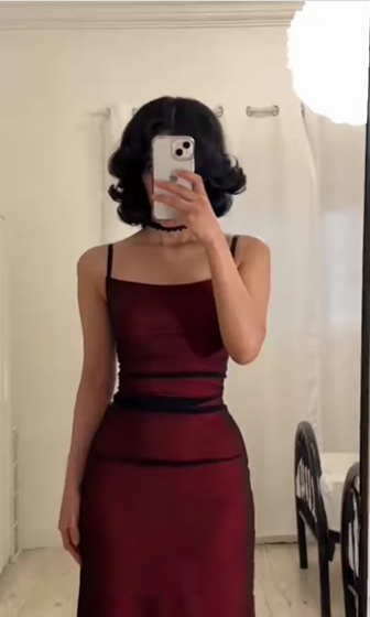 Simple Burgundy Mermaid Square Neck Halter Tulle Long Prom Dress Evening Dress