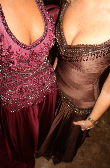 Vintage Burgundy A-line Halter Neck Beaded Chiffon Long Prom Dress Evening Dress
