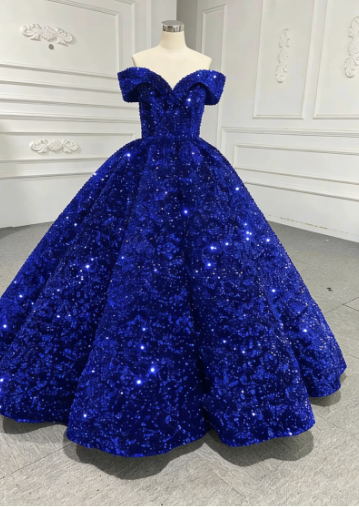 Burgundy Quinceanera Dress Off The Shoulder Sequins Ball Gown Sweet 16 Dress