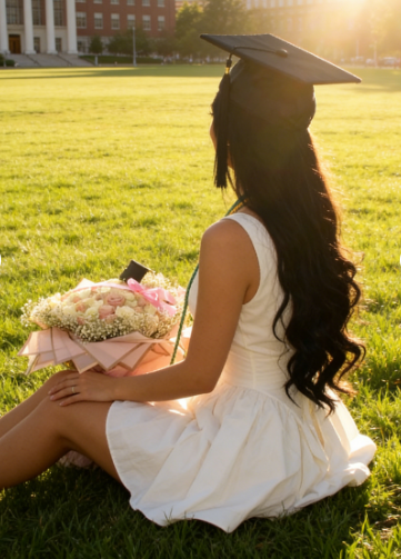 Sweet White Backless Bow 16th Birthday Graduation Homecoming Dress