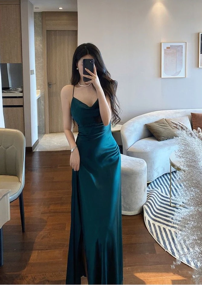 Prom Dress Long Party Dress Outfit, Evening Dress Simple Formal Dress