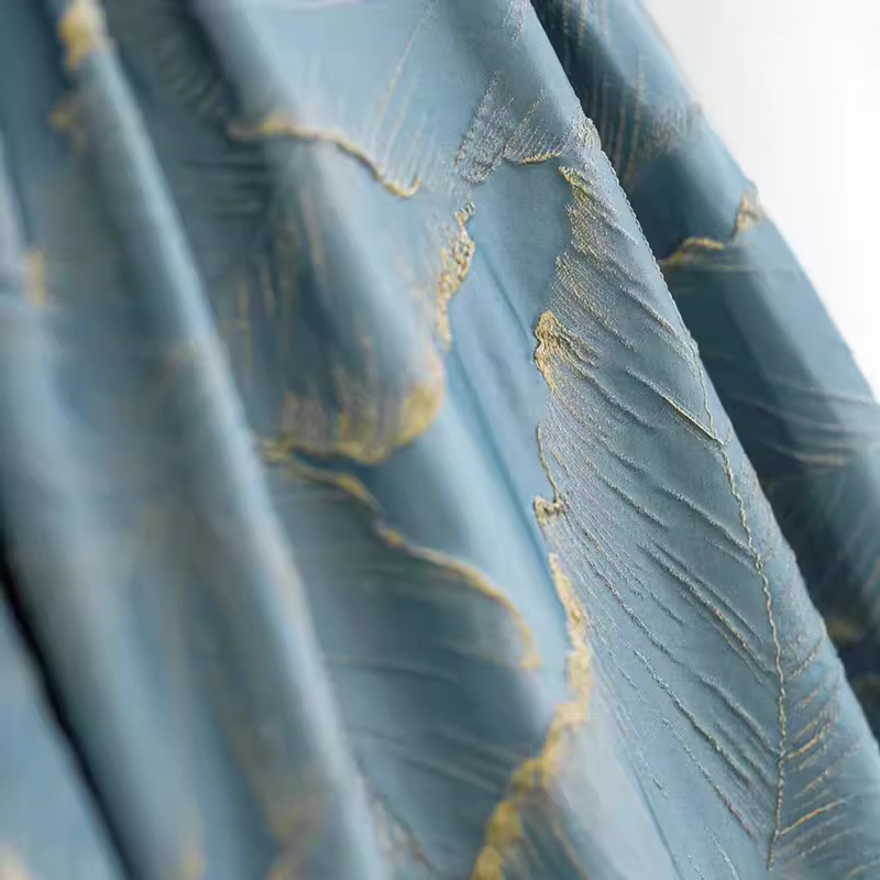 Ball Gown Strapless Blue Long Prom Dress