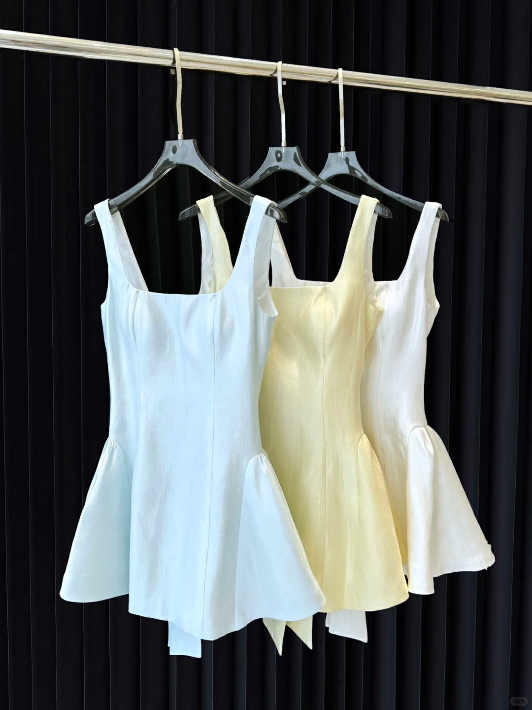 Simple White Square Neck Short A Line Homecoming Dress Birthday Outfits