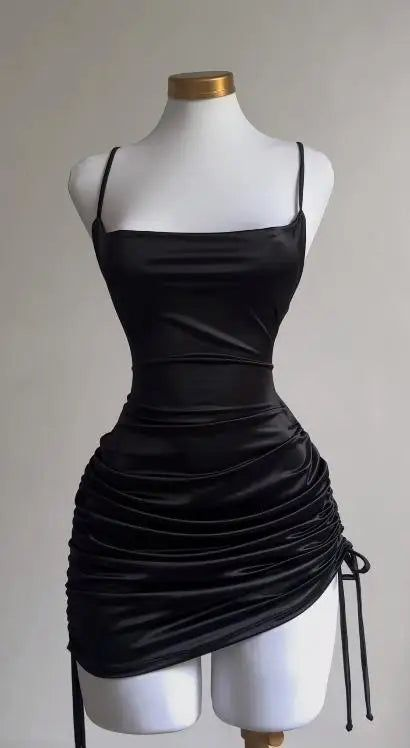Simple Purple Spaghetti Straps Satin Sheath Cocktail Dress Short 8th Grade Homecoming Dress