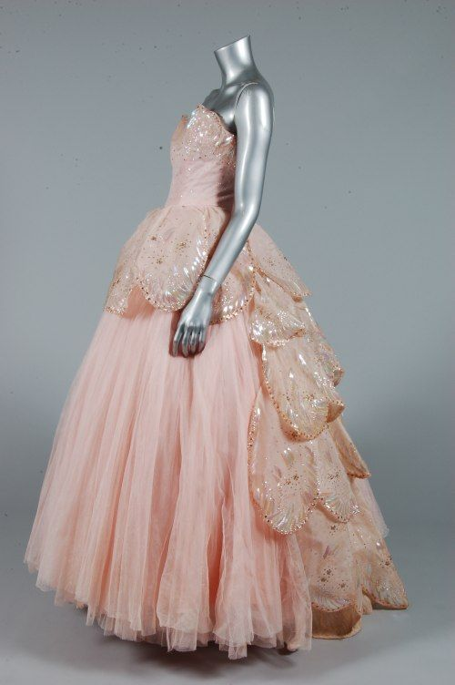 Pink Sweetheart Layered Tulle Lace Ball Gown Prom Dress