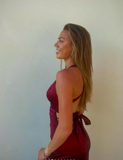 Burgundy Satin Plunging V- Neckline Long Evening Dress, Prom Dresses, Evening Party Dresses