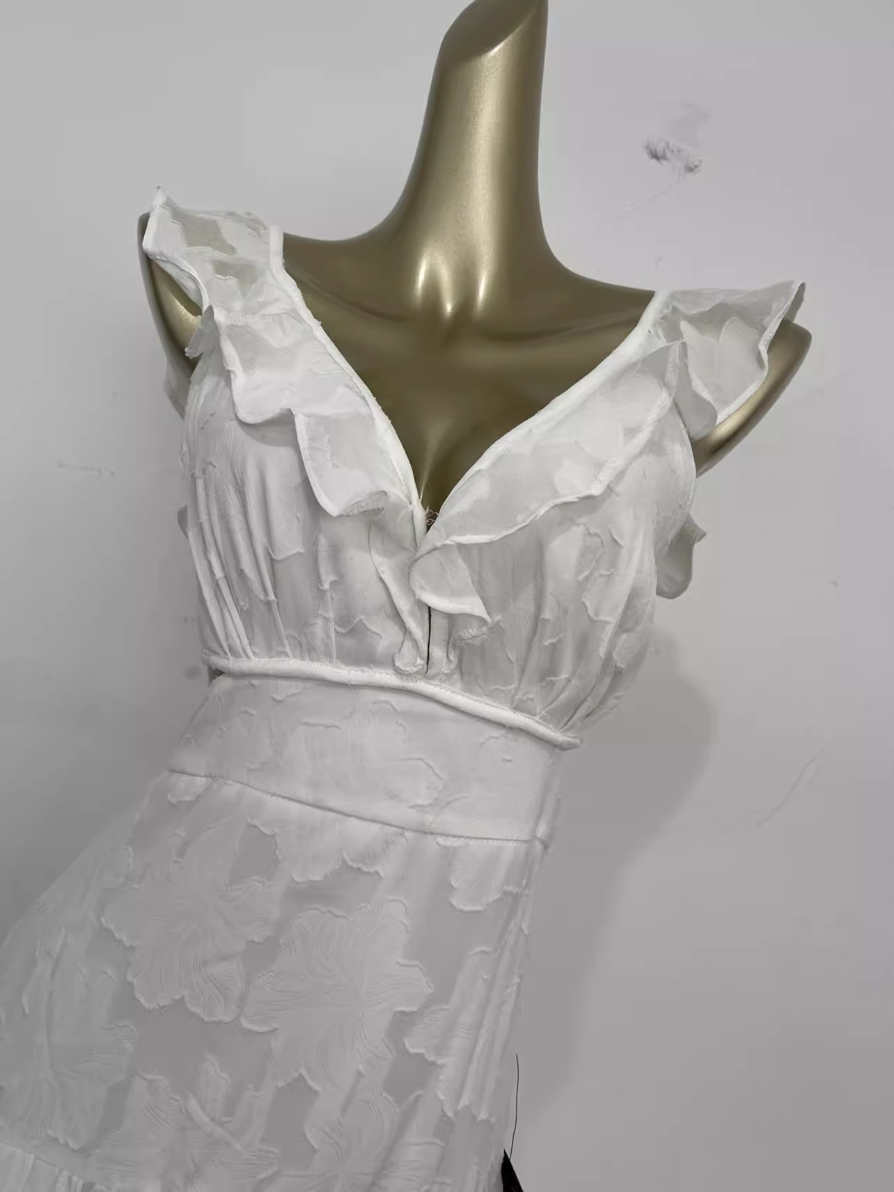 Vintage A line V neckline Backless Travel Vacation Lace Beach Dress Long Birthday Dresses