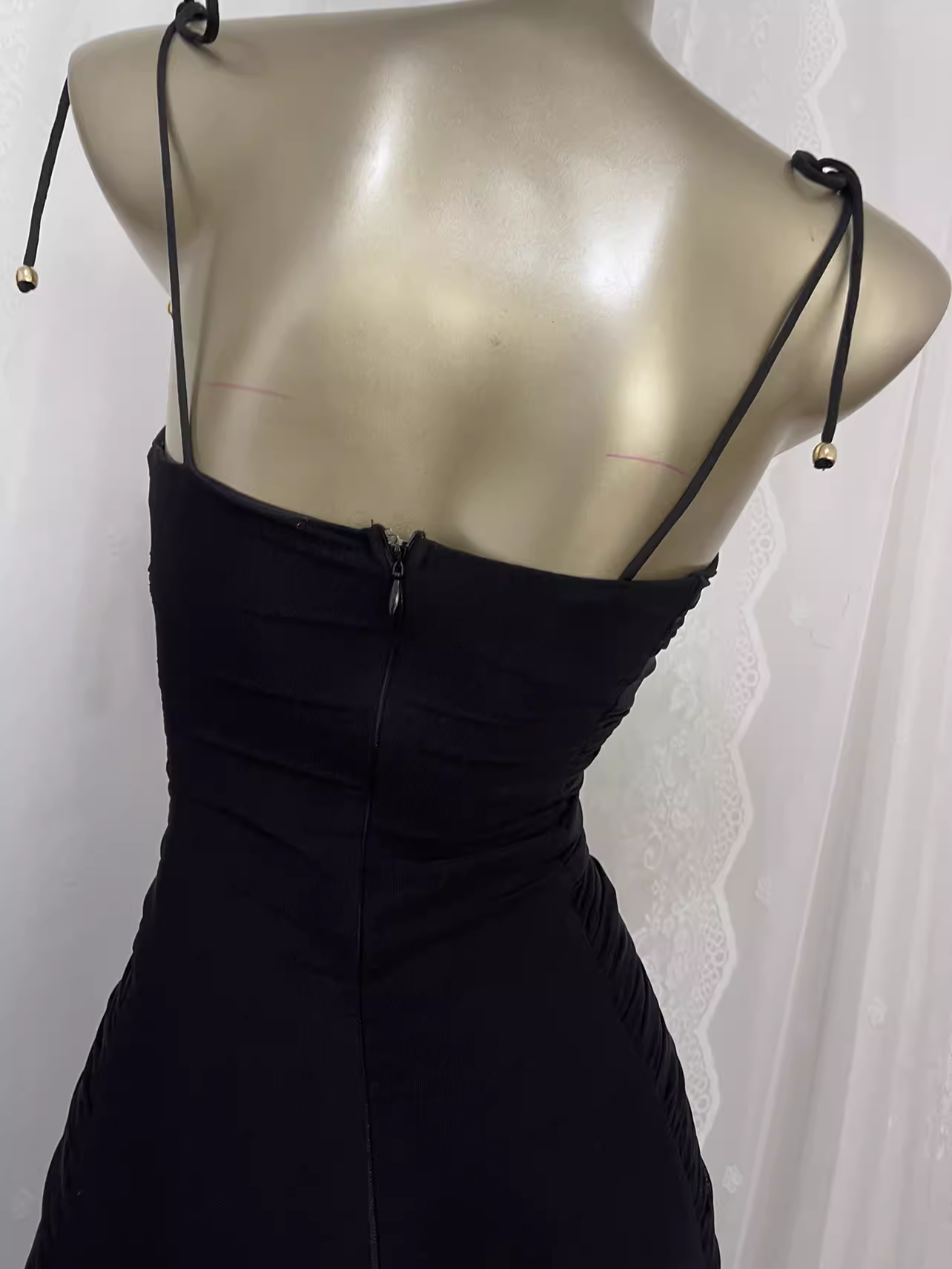 Sexy Sheath Straps Black Travel Vacation Dress Short Birthday Dress