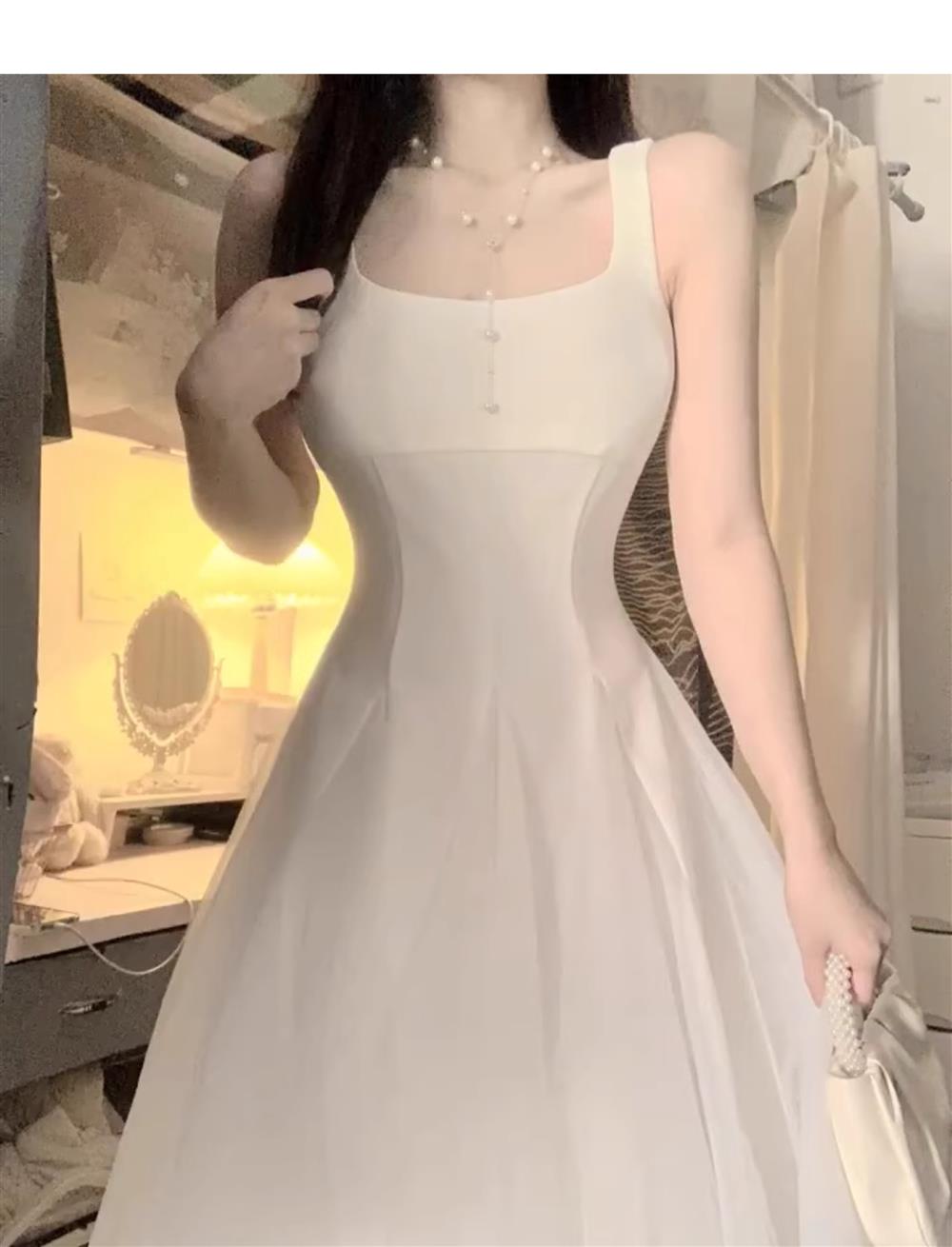 Sexy A Line Square Neckline Party Dress Holiday Dresses Night Dress Birthday Outfits